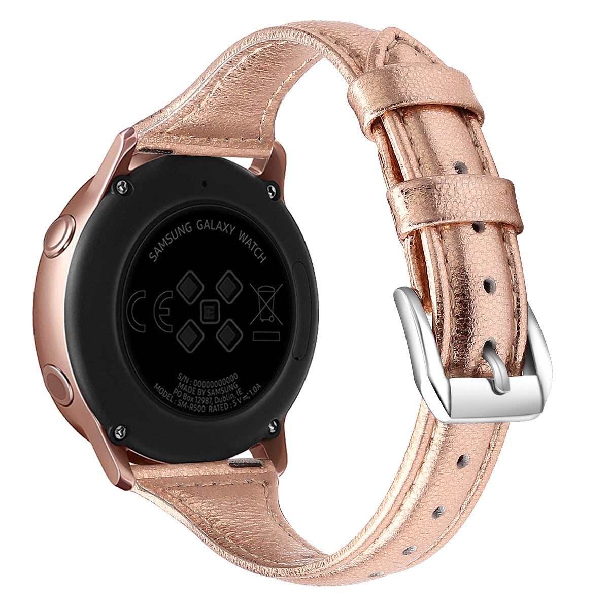 22mm Top Layer Cowhide Genuine Leather Smart Watch Strap Slim Watchband for Samsung Galaxy Watch3 45mm Huawei Watch GT 2 Pro 22mm Top Layer Cowhide Genuine Leather Smart Watch Strap Slim Watchband for Samsung Galaxy Watch3 45mm Huawei Watch GT 2 Pro